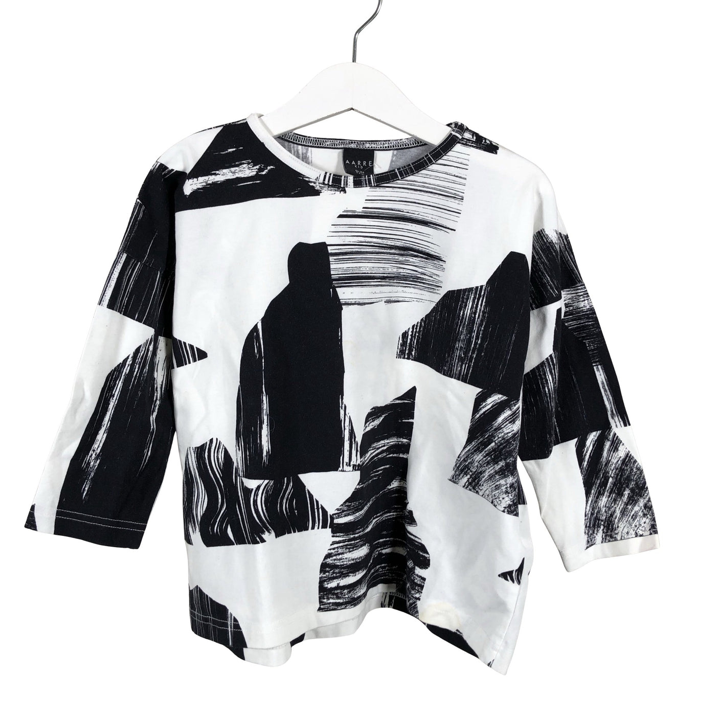 Unisex Aarrelabel - Tricot shirt, size 98 - 104 - White (1)