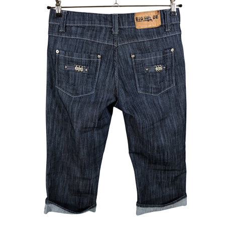 Unisex Big Spade Jeans - Capri jeans, size 38 - Blue (2)