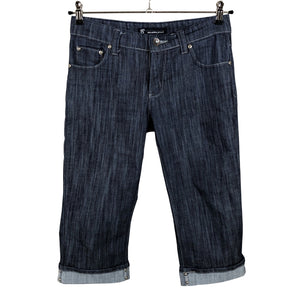 Unisex Big Spade Jeans - Capri jeans, size 38 - Blue (1)