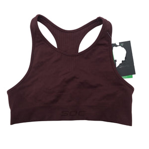 Unisex Soc - Sports vest, size 158 - 164 - Wine red (1)