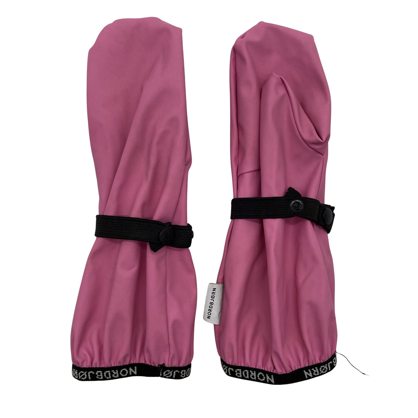 Unisex Nordbjørn - Rain mittens, size 4 - 5 vuotta - Light pink (1)