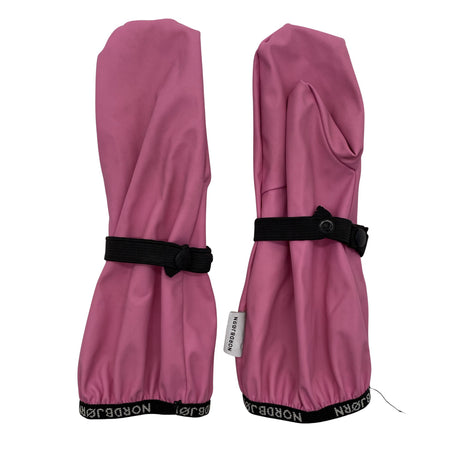 Unisex Nordbjørn - Rain mittens, size 4 - 5 vuotta - Light pink ()