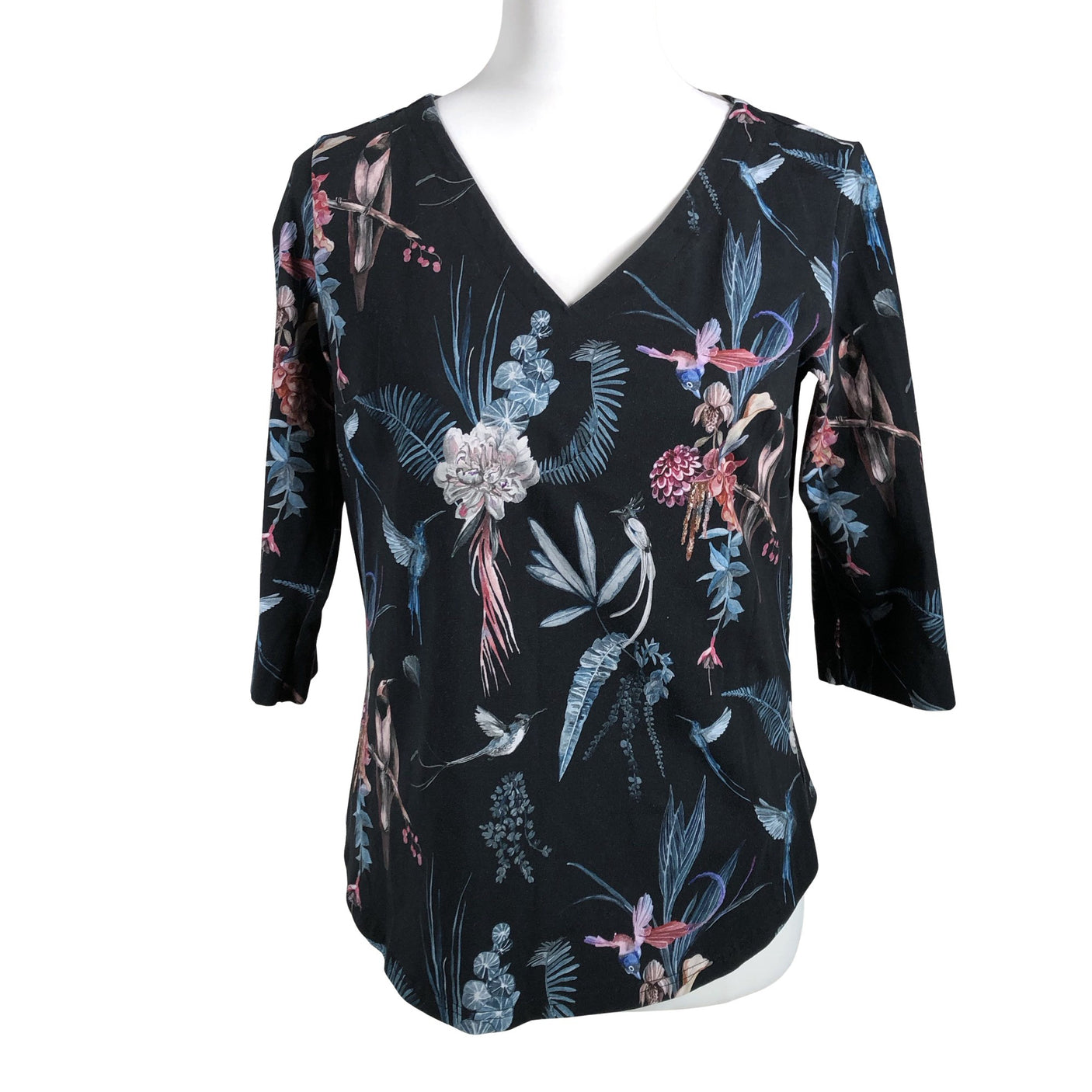 Unisex Nakoa - Tricot shirt, size 36 - Black (1)