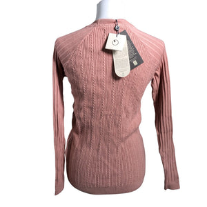 Unisex Organication - Cardigan, size 36 - Light pink (2)