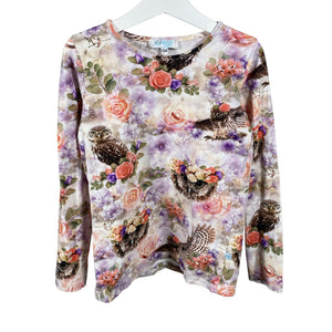 Unisex Pop & Co Helsinki - Tricot shirt, size 128 - 134 - Violet (1)