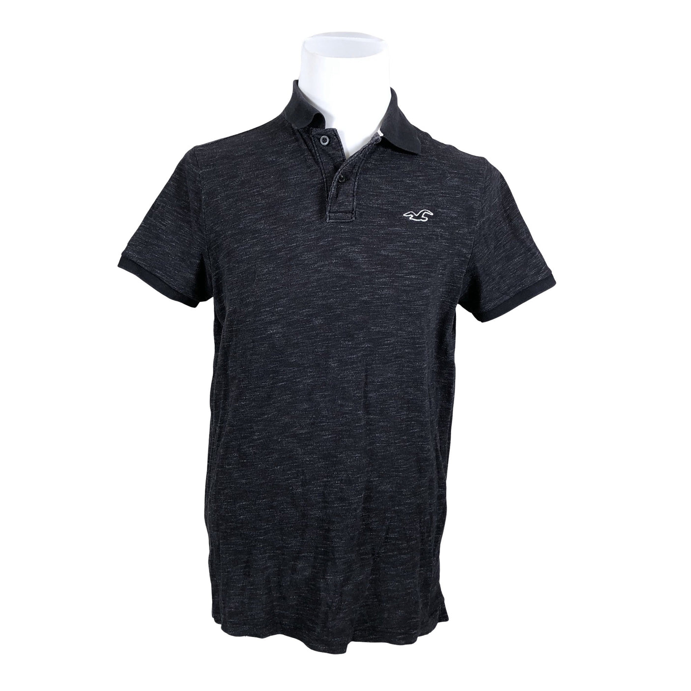 Unisex Hollister - Polo shirt, size L - Gray (1)