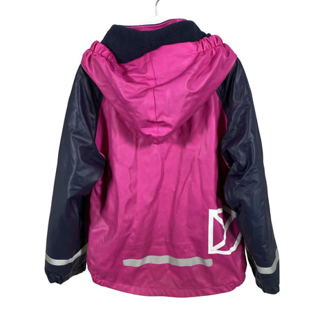 Unisex Didriksons - Rain jacket, size 128 - 134 - Pink (2)