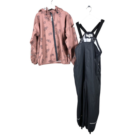 Unisex Virvelvind - Rainwear, size 122 - 128 - Pink ()