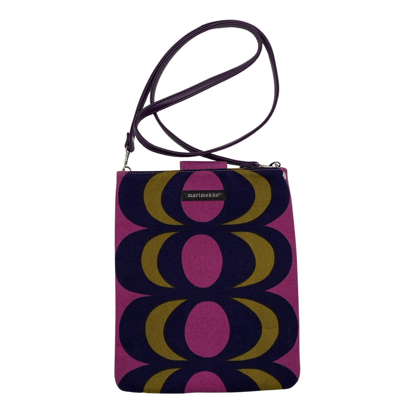 Unisex Marimekko - Shoulder bag, size Midi - Violet (1)