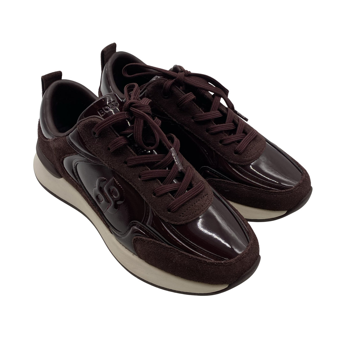 Unisex Hugo Boss - Casual sneakers, size 39 - Wine red (2)