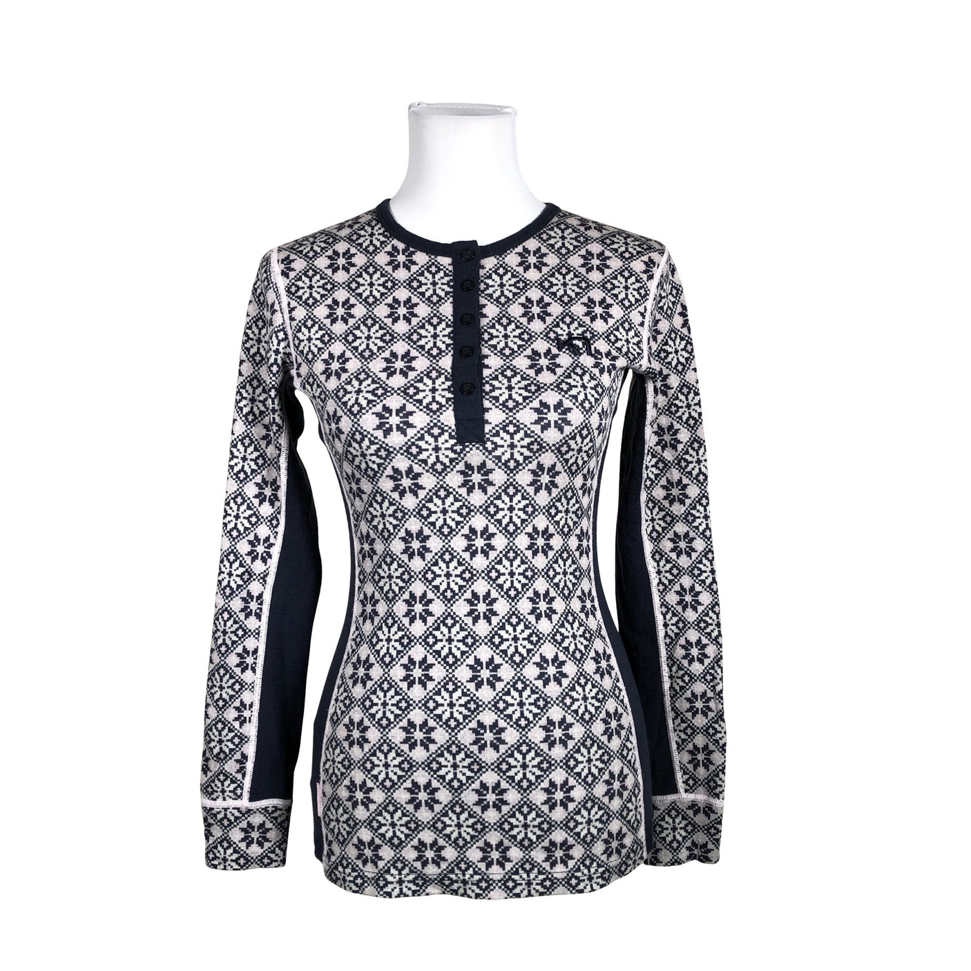 Unisex Kari Traa - Thermal shirt, size 38 - Blue (1)