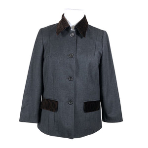 Unisex Kello - Wool coat, size 44 - Gray (1)