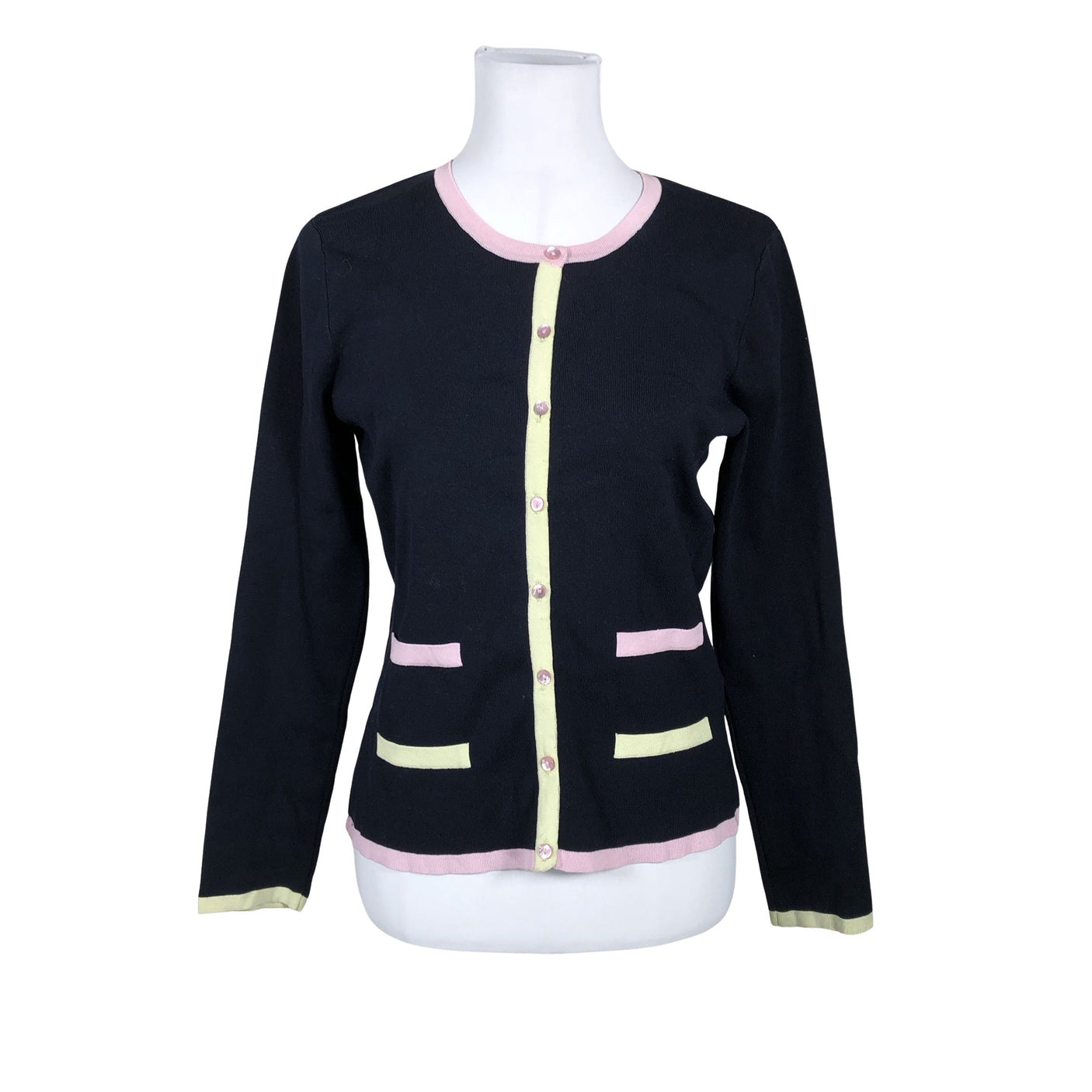 Unisex August Silk - Cardigan, size 38 - Blue (1)