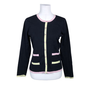 Unisex August Silk - Cardigan, size 38 - Blue (1)