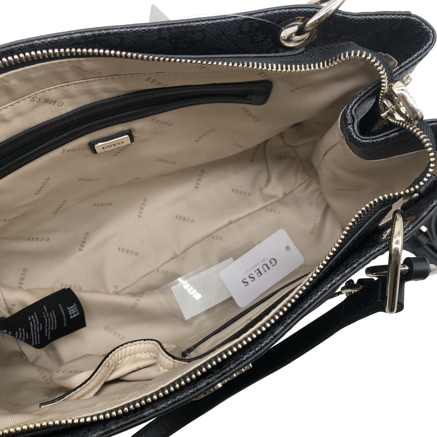 Unisex Guess - Handbag, size Maxi - Black (3)