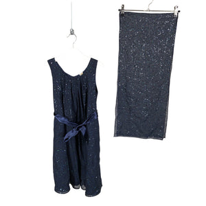 Unisex Kinderit - Party dress, size 134 - 140 - Blue (1)