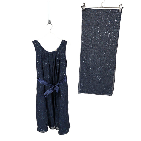 Unisex Kinderit - Party dress, size 134 - 140 - Blue ()