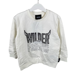 Unisex Reima - Sweatshirt, size 98 - 104 - White (1)