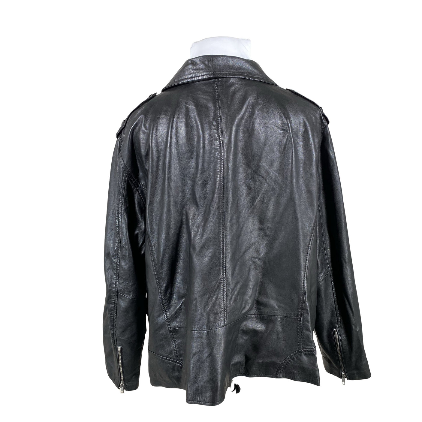 Unisex Sara Lindholm - Leather jacket, size 58 - Black (2)