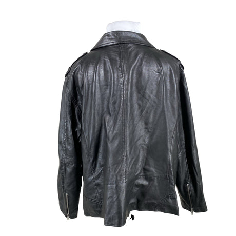 Unisex Sara Lindholm - Leather jacket, size 58 - Black (2)