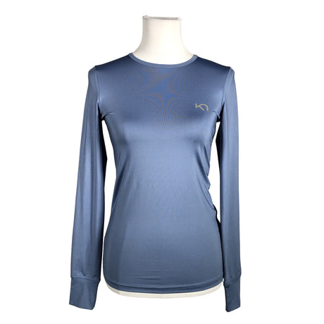 Unisex Kari Traa - Sports shirt, long sleeve, size 36 - Light blue ()