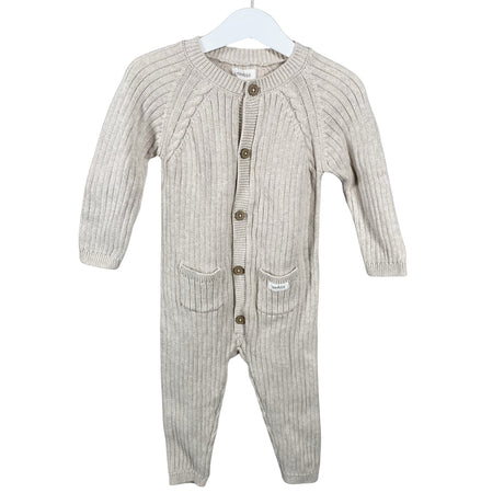 Unisex Newbie - Overalls, size 74 - 80 - Beige ()