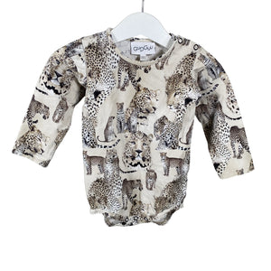 Unisex Gugguu - Body, size 74 - 80 - Beige (1)