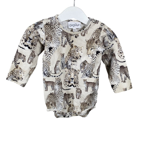 Unisex Gugguu - Body, size 74 - 80 - Beige ()