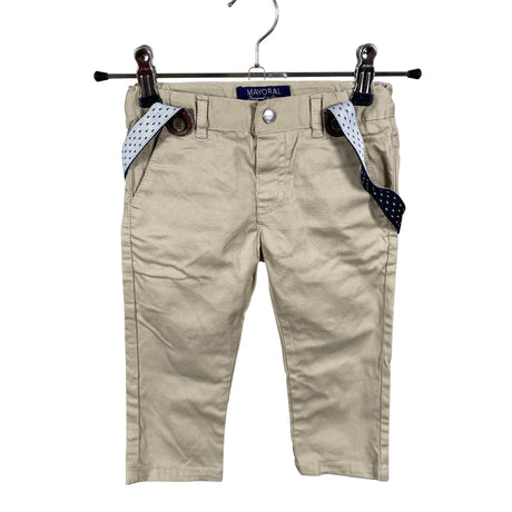 Unisex Mayoral - Slacks, size 80 - 86 - Beige ()
