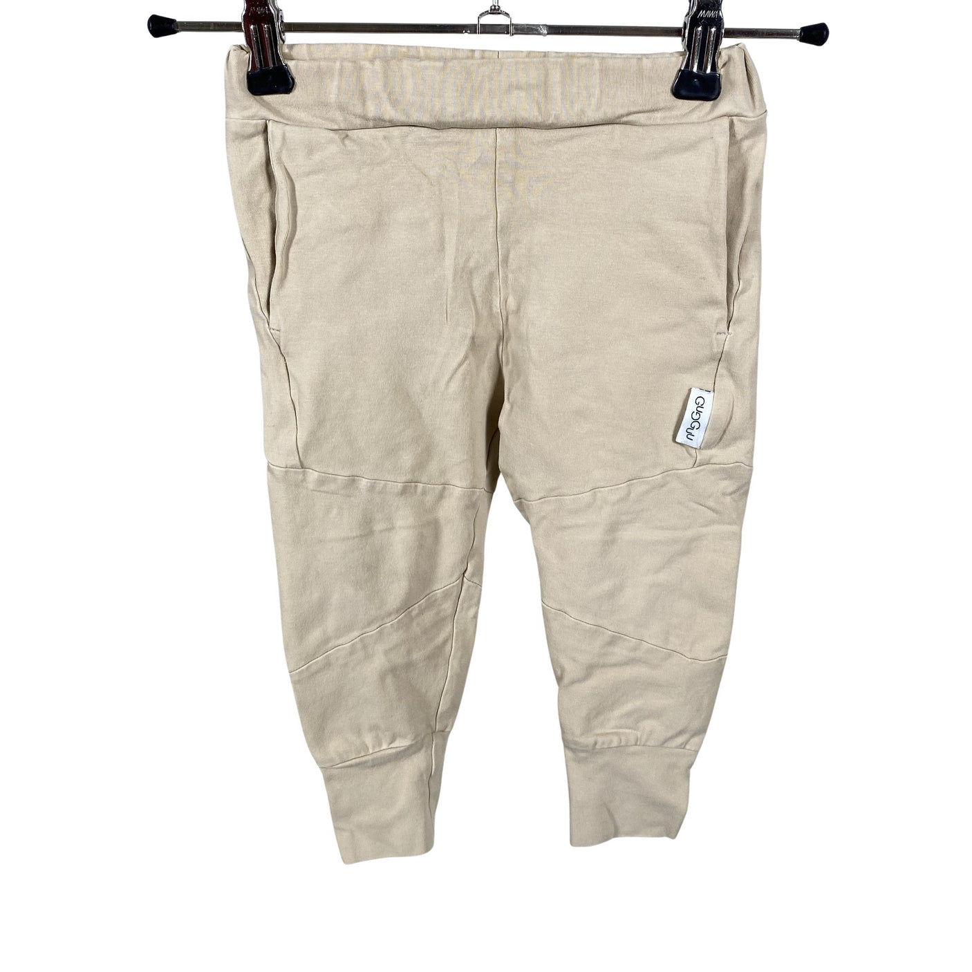 Unisex Gugguu - Tricot pants, size 74 - 80 - Beige (1)