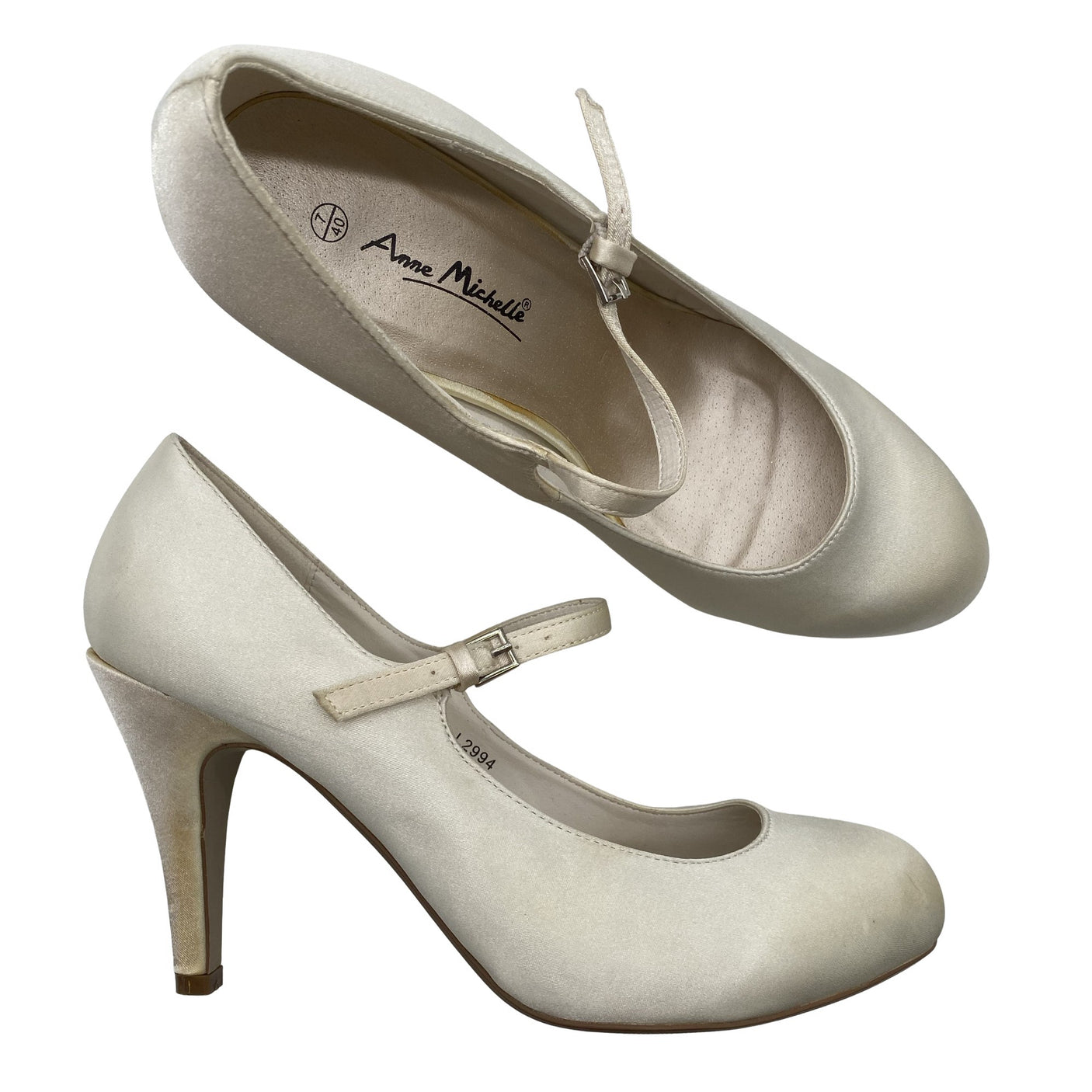 Unisex Anne Michelle - Evening high heels, size 40 - Beige (1)