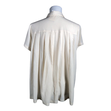 Unisex French Connection - Short-sleeved blouse, size 38 - Beige (2)