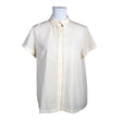 Unisex French Connection - Short-sleeved blouse, size 38 - Beige ()