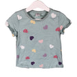 Unisex Lindex - T-shirt, size 104 - 110 - Turquoise ()