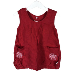 Unisex Chas - Dress, size 98 - 104 - Red (1)