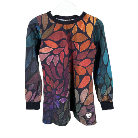 Unisex Maitotyttö - Tricot dress, size 116 - 122 - Red ()