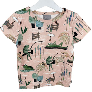 Unisex NOSH - T-shirt, size 110 - 116 - Orange (1)