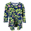 Unisex PaaPii - Tricot dress, size 104 - 110 - Blue ()