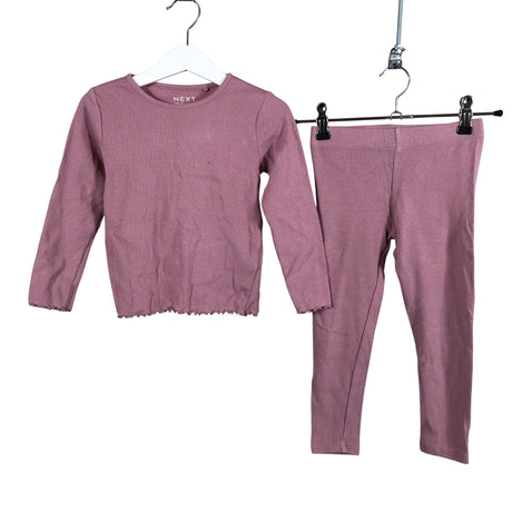 Unisex Next - Tricot shirt, size 98 - 104 - Light pink ()