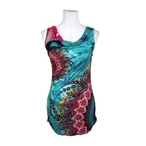 Unisex Desigual - Tricot tank top, size 36 - Turquoise (1)