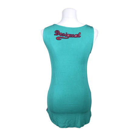 Unisex Desigual - Tricot tank top, size 36 - Turquoise (2)