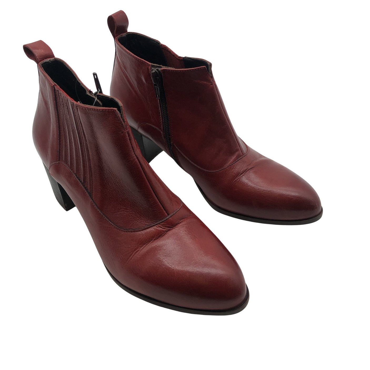 Unisex Zinda - Ankle boots, size 39 - Red (2)