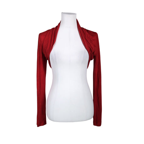 Unisex Apanage - Tricot bolero, size 38 - Red ()