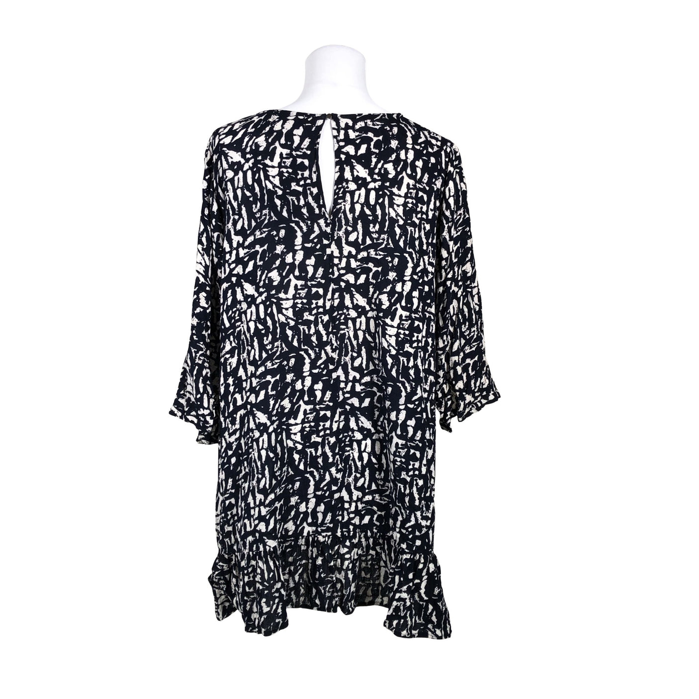 Unisex In Front - Schiffon dress, size 40 - Blue (2)