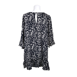 Unisex In Front - Schiffon dress, size 40 - Blue (2)