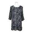 Unisex In Front - Schiffon dress, size 40 - Blue ()