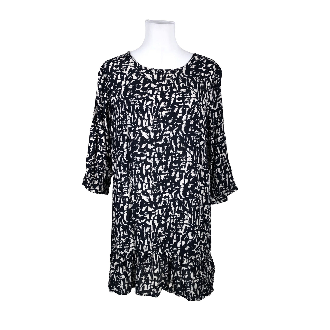 Unisex In Front - Schiffon dress, size 40 - Blue (1)