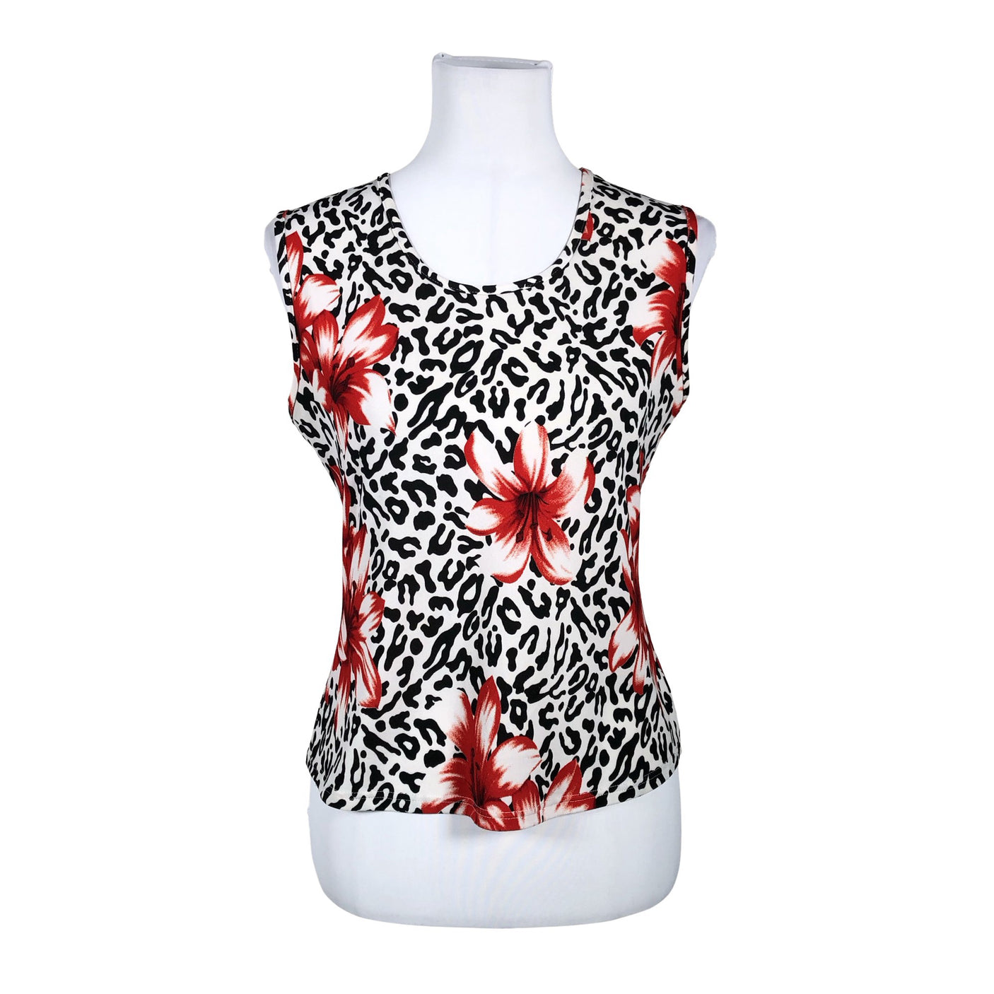 Unisex Al´son - Tricot tank top, size 38 - White (1)
