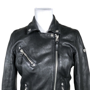 Unisex Gipsy - Leather jacket, size 38 - Black (2)