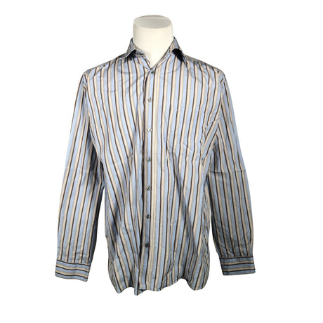 Unisex Sand - Collared shirt, size L - Light blue ()